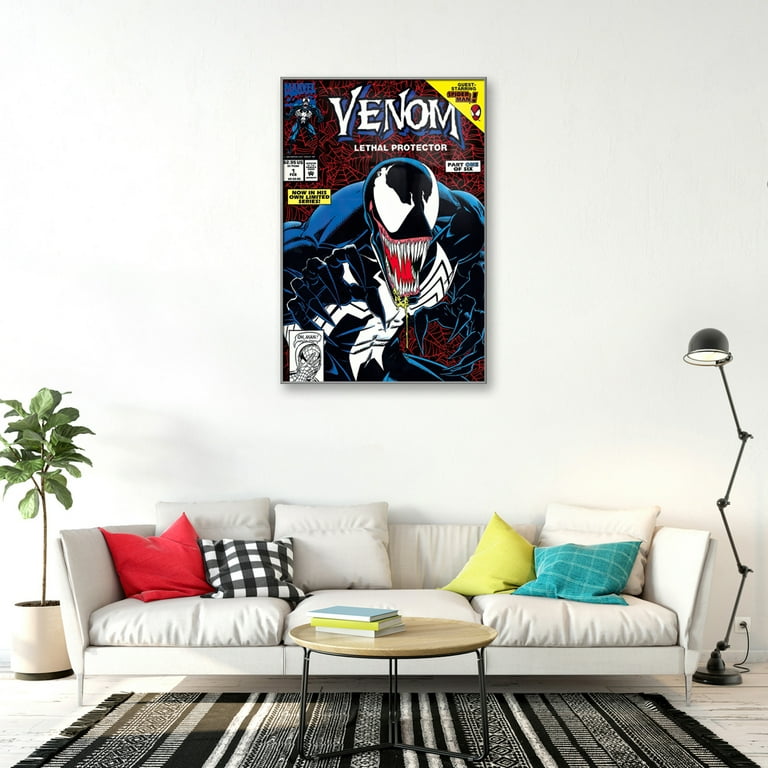 living wall decor comics venom art poster living wall decor comics venom art poster